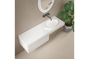 Раковина накладная ABBER Stein 50 белый (AS2603) - 2