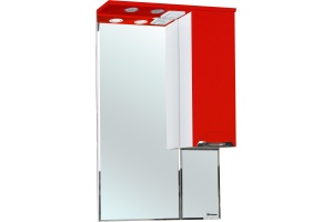 Зеркало-шкаф Bellezza Альфа 65 R красный