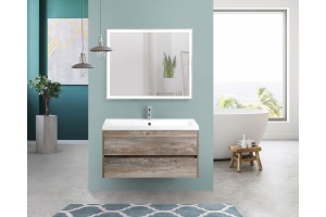 FAMILY База под раковину подвесная с двумя выкатными ящиками, Pino Esotica, 1000x480x550, Family-1000-2C-SO-PE - 3