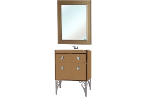 Мебель для ванной Bellezza Луссо 65 золото