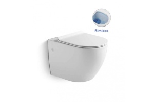 Подвесной унитаз Vincea Globo белый с сиденьем микролифт - 2