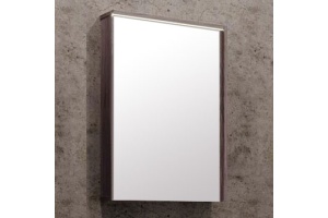 Зеркало-шкаф AQUATON Стоун 60 грецкий орех, с подсветкой