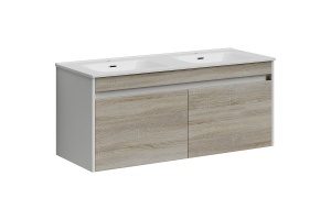 Тумба под раковину подвесная Sancos Smart 120 белая