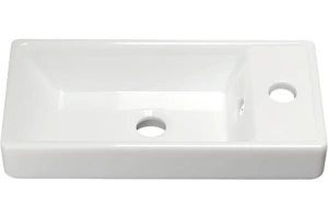 Тумба с раковиной Misty Урал 40 белый - 3