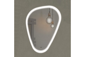 Зеркало Comforty Олеандр 70 с подсветкой