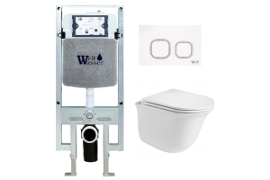 Комплект Weltwasser AMBERG 497 + TELBACH 004 GL-WT + AMBERG RD-WT (10000006678)