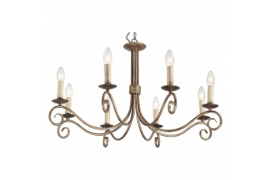 Подвесная люстра Lucia Tucci Fondi Fondi 330.8 antique