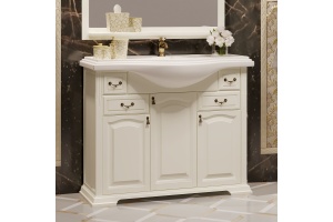 Мебель для ванной Opadiris Риспекто 100 слоновая кость - 2