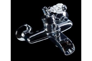 Смеситель для ванны Boheme Vogue crystal (223-CRST)
