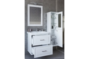 Шкаф-пенал Sanflor Модена R, белый - 3