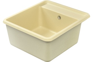 Мойка кухонная AQUATON Беллис 57 шампань - 2