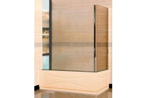 Боковая панель Rgw 80х150 хром стекло прозрачное