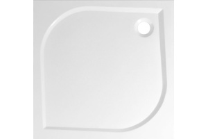 Душевой поддон Эстет ГАММА М 90х90 без бортиков, ФР-00000755, из искусственного камня