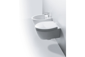 Унитаз подвесной Simas Lft spazio с крышкой, белый (LFT18) - 3