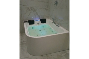 Акриловая ванна Frank 170х120 левая с гидромассажем - 3