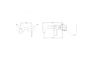 Смеситель для раковины ABBER Wasser Kreis хром - 3