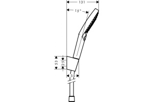 Душевой набор Hansgrohe Raindance Select S 120 3jet P 27669000 - 2