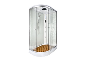 Душевая кабина Deto EM 1512R с гидромассажем и электрикой