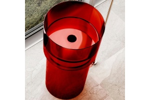 Напольная раковина Abber Kristall 45 красная