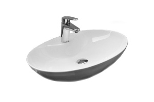 Раковина накладная Ceramalux N 65 белый (9438)