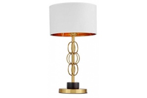 Настольная лампа декоративная LUMINA DECO Azzaria LDT 5523 MD+WT