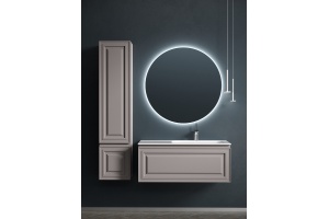 Тумба под раковину Sancos Very 100 правая темно-бежевая - 3