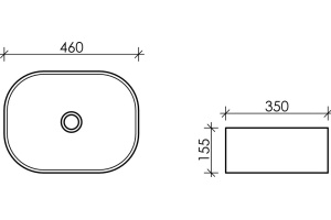 Рукомойник Ceramica Nova Element CN6018 - 2