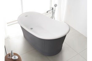 Акриловая ванна BelBagno BB32-CF36 - 2