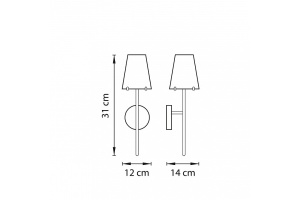Бра Lightstar Diafano 758612 - 2