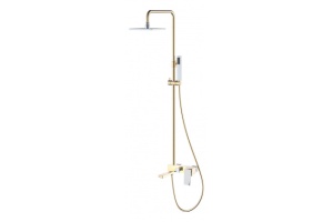 Душевой комплект Boheme Q золото, хром (148-GCR.2)