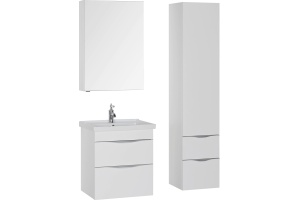 Шкаф-пенал Aquanet Эвора белый - 2