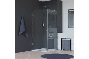 Душевой уголок RGW Hotel HO-034 80х80 профиль хром стекло прозрачное - 2