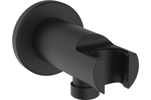 Шланговое подключение Iddis Built-in Shower Accessories 003BL01i62 с держателем, черное