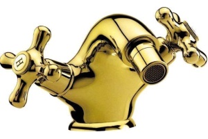 Смеситель для биде Cezares Retro золото (RETRO-C-BS1-03)