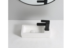 Раковина накладная Ceramalux N 36 белый (9272L) - 3