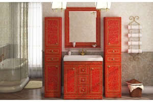 Зеркало Misty Fresko 75 красное краколет - 2