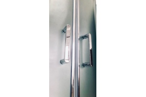 Душевой уголок Royal Bath 90х90 хром стекло матовое - 3