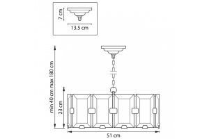 Подвесной светильник Lightstar Novara 713267 - 3