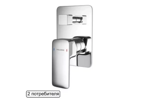 Смеситель для душа встраиваемый Excellent Keria хром