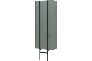 Шкаф пенал Allen Brau Reality 60 подвесной серо - зеленый матовый