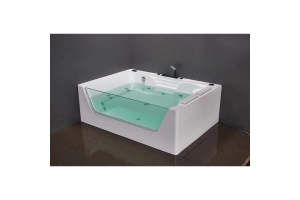 Акриловая ванна Frank 170х120 белая с гидромассажем - 2
