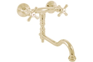 Смеситель для кухни Rav Slezak Morava retro золото