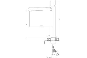 Смеситель BelBagno Uno UNO-LMC-CRM для раковины - 2
