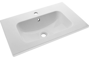 Тумба с раковиной Bellezza Эйфория 60 черная 2 ящика - 3