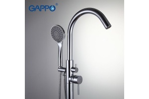 Смеситель напольный для ванной хром G3098