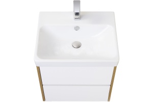 Тумба под раковину Aquaton Сканди 70 белый - светлое дерево