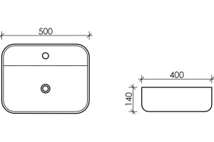 Раковина Ceramica Nova Element CN5015 - 2