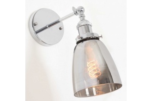 Бра LUMINA DECO Fabi LDW 6800-1 CHR+GY - 2