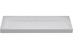 Раковина - столешница Armadi Art Flat Calacatta 100 белый