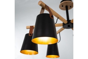 Потолочная люстра Arte Lamp THOMAS A7032PL-6BK - 2